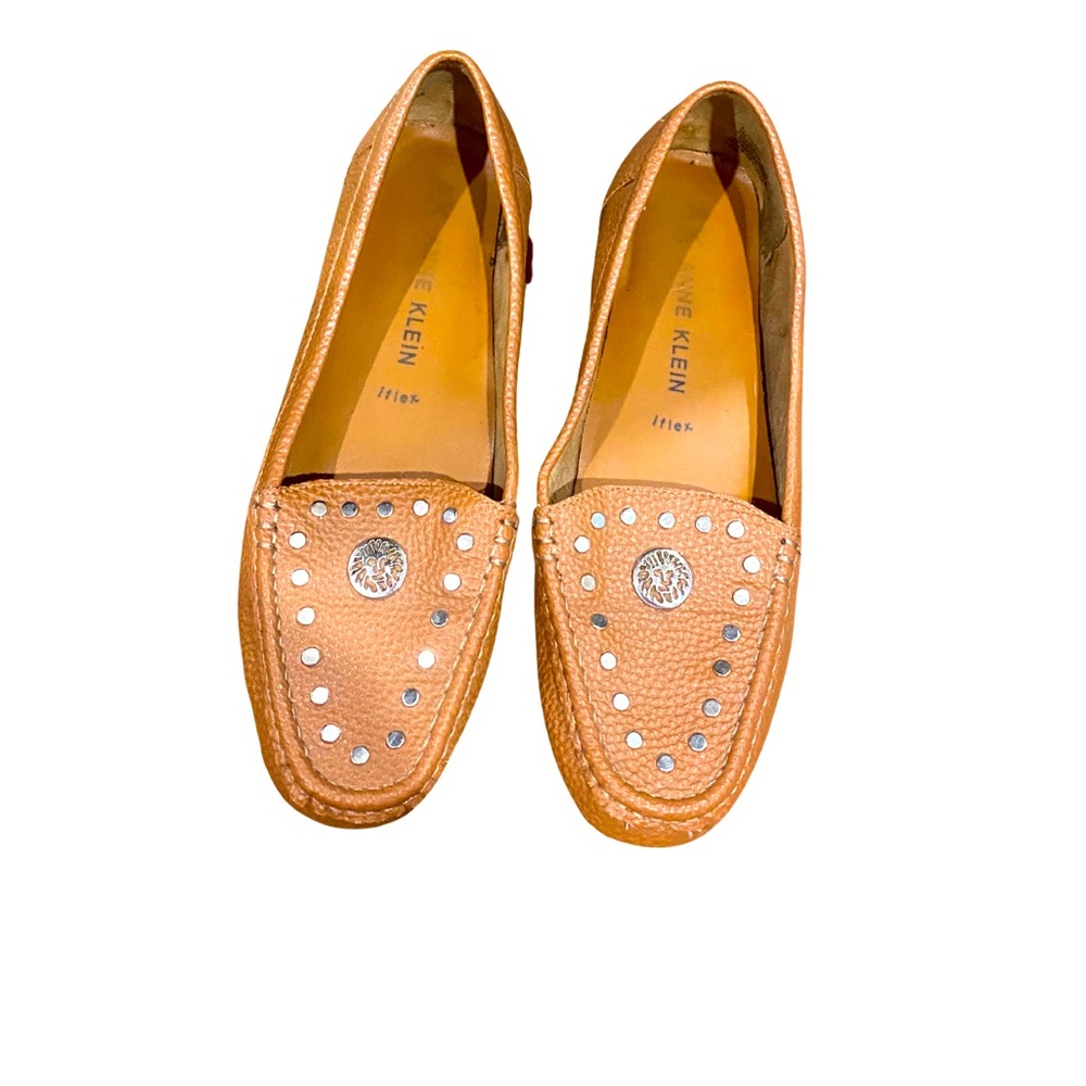 Anne Klein studded iflex loafers
